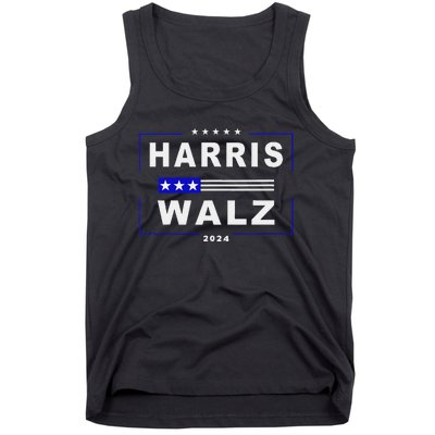 Harris Waltz 2024 President Election Kamala Harris Tim Waltz Tank Top