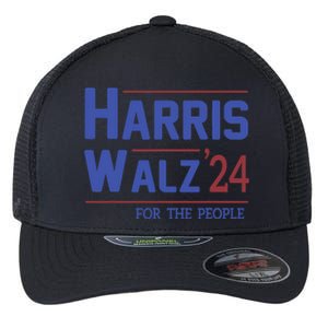 Harris Walz 2024 Kamala Harris 2024 Tim Walz 2024 Usa Fla Flexfit Unipanel Trucker Cap