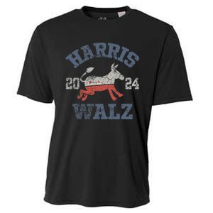 Harris Waltz 2024 Election Kamala Harris Tim Waltz 2024 Cooling Performance Crew T-Shirt