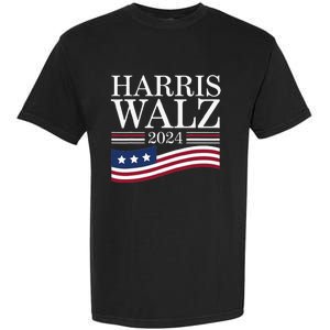 Harris Waltz 2024 Election Funny Kamala Harris Tim Walz 2024 Garment-Dyed Heavyweight T-Shirt