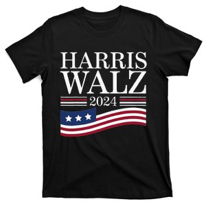 Harris Waltz 2024 Election Funny Kamala Harris Tim Walz 2024 T-Shirt