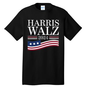 Harris Waltz 2024 Election Funny Kamala Harris Tim Walz 2024 Tall T-Shirt