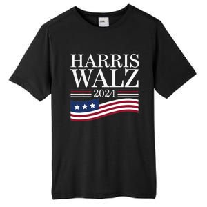 Harris Waltz 2024 Election Funny Kamala Harris Tim Walz 2024 Tall Fusion ChromaSoft Performance T-Shirt