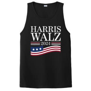 Harris Waltz 2024 Election Funny Kamala Harris Tim Walz 2024 PosiCharge Competitor Tank