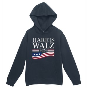 Harris Waltz 2024 Election Funny Kamala Harris Tim Walz 2024 Urban Pullover Hoodie