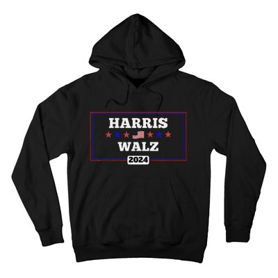 Harris Waltz 2024 Election Kamala Harris Tim Waltz President Hoodie