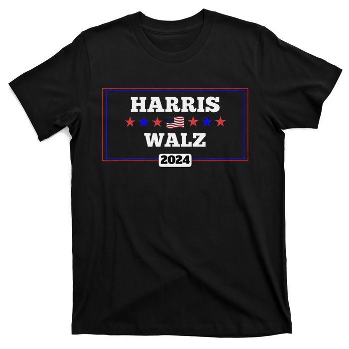 Harris Waltz 2024 Election Kamala Harris Tim Waltz President T-Shirt