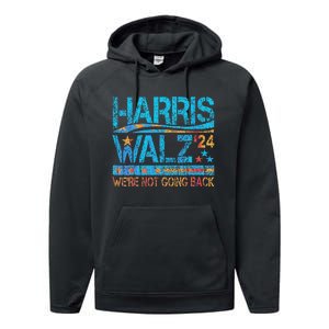 Harris Waltz 2024 Election Kamala Harris Tim Waltz 2024 Performance Fleece Hoodie