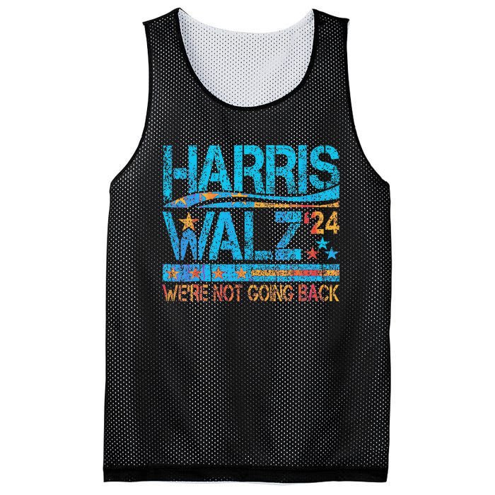 Harris Waltz 2024 Election Kamala Harris Tim Waltz 2024 Mesh Reversible Basketball Jersey Tank