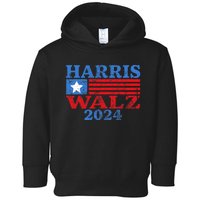 Harris Waltz 2024 Election Kamala Harris Tim Waltz 2024 Election Toddler Hoodie