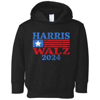 Harris Waltz 2024 Election Kamala Harris Tim Waltz 2024 Election Toddler Hoodie