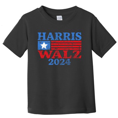 Harris Waltz 2024 Election Kamala Harris Tim Waltz 2024 Election Toddler T-Shirt