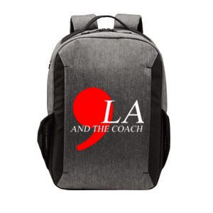 Harris Walz 2024 Comma La And The Coach Vector Backpack