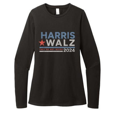 Harris | Walz | 2024 | Kamala Harris | Tim Walz | Not Weird Womens CVC Long Sleeve Shirt