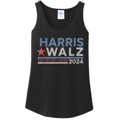 Harris | Walz | 2024 | Kamala Harris | Tim Walz | Not Weird Ladies Essential Tank