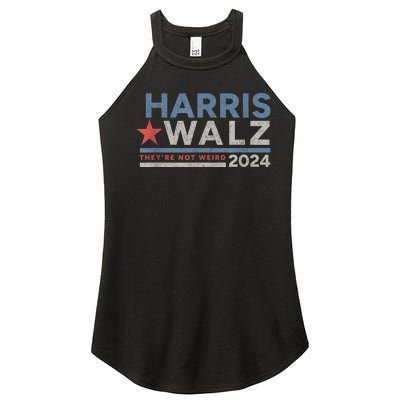 Harris | Walz | 2024 | Kamala Harris | Tim Walz | Not Weird Women's Perfect Tri Rocker Tank