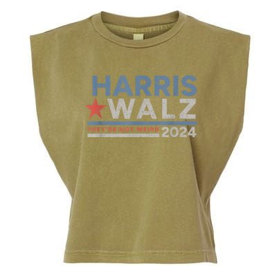 Harris | Walz | 2024 | Kamala Harris | Tim Walz | Not Weird Garment-Dyed Women's Muscle Tee