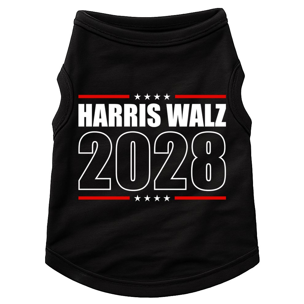 Harris Waltz 2028 Kamala Harris 2028 Tim Waltz For President Cool Gift Doggie Tank