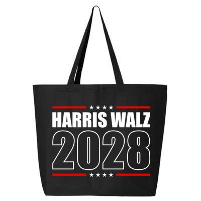 Harris Waltz 2028 Kamala Harris 2028 Tim Waltz For President Cool Gift 25L Jumbo Tote