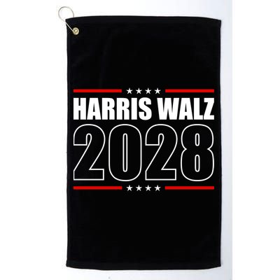 Harris Waltz 2028 Kamala Harris 2028 Tim Waltz For President Cool Gift Golf Towel
