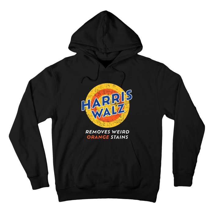 Harris Walz 2024 Waltz Removes Weird Orange Stains Hoodie