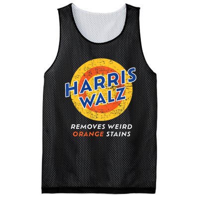 Harris Walz 2024 Waltz Removes Weird Orange Stains Mesh Reversible Basketball Jersey Tank