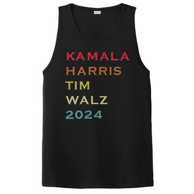 Harris Walz 2024 Kamala Harris 2024 Tim Walz 2024 Usa Fla PosiCharge Competitor Tank