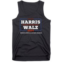 Harris Walz 2024 Make America Kind Again Harris Waltz Quote Tank Top