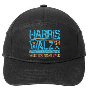 Harris Waltz 2024 Election Kamala Harris Tim Waltz 2024 7-Panel Snapback Hat