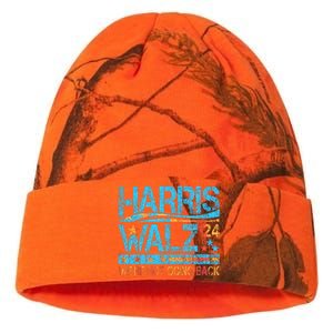 Harris Waltz 2024 Election Kamala Harris Tim Waltz 2024 Kati Licensed 12" Camo Beanie