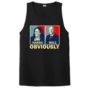 Harris Waltz 2024 Obviously Tim Walz Kamala Harris 2024 PosiCharge Competitor Tank