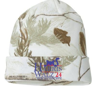 Harris Waltz 2024 WeRe Not Going Back Funny Cat Lady Kati Licensed 12" Camo Beanie