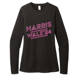 Harris Walz 2024 President Election Womens CVC Long Sleeve Shirt