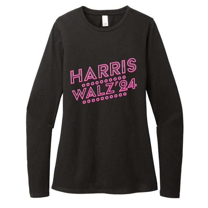 Harris Walz 2024 President Election Womens CVC Long Sleeve Shirt