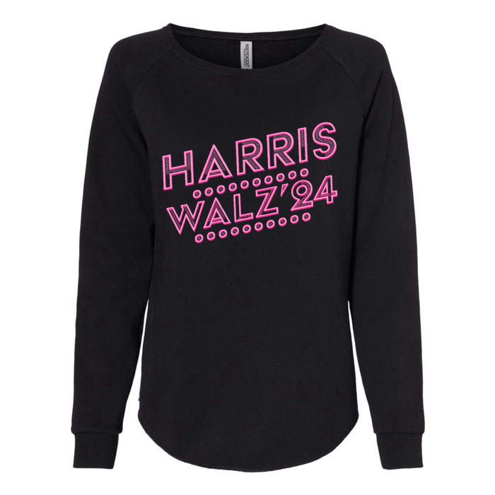 Harris Walz 2024 President Election Womens California Wash Sweatshirt