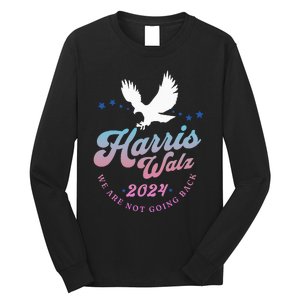 Harris Walz 2024 Election Vote Blue Kamala Walz 2024 Long Sleeve Shirt