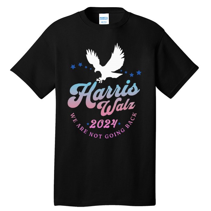 Harris Walz 2024 Election Vote Blue Kamala Walz 2024 Tall T-Shirt