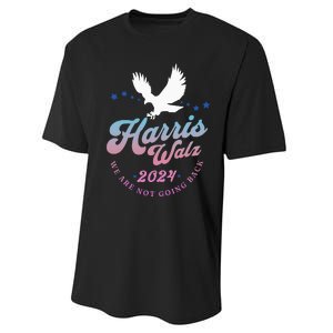 Harris Walz 2024 Election Vote Blue Kamala Walz 2024 Performance Sprint T-Shirt