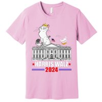 Harris Walz 2024 President Election Premium T-Shirt