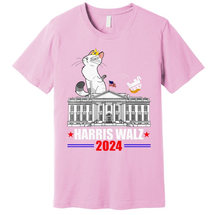 Harris Walz 2024 President Election Premium T-Shirt