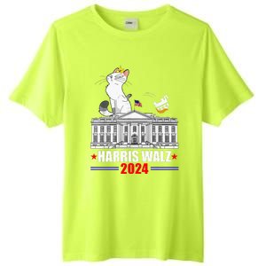 Harris Walz 2024 President Election Tall Fusion ChromaSoft Performance T-Shirt