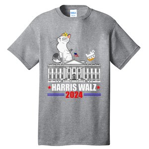 Harris Walz 2024 President Election Tall T-Shirt