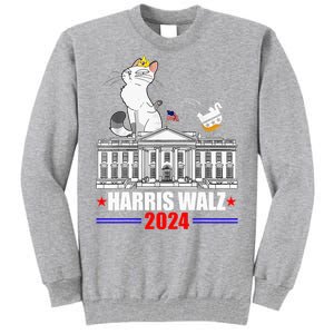 Harris Walz 2024 President Election Tall Sweatshirt