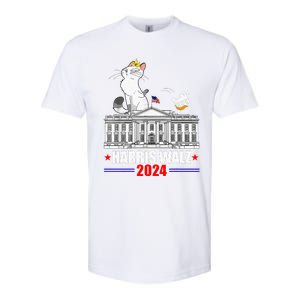 Harris Walz 2024 President Election Softstyle CVC T-Shirt