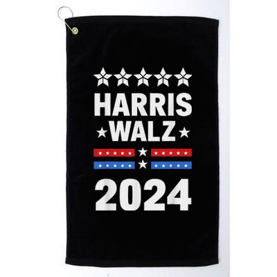 Harris Walz 2024 Campaign For President Harris Waltz 24 Platinum Collection Golf Towel