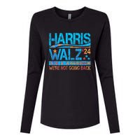 Harris Waltz 2024 Election Kamala Harris Tim Waltz 2024 Womens Cotton Relaxed Long Sleeve T-Shirt