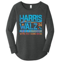 Harris Waltz 2024 Election Kamala Harris Tim Waltz 2024 Women's Perfect Tri Tunic Long Sleeve Shirt