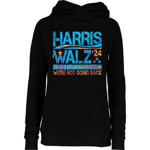 Harris Waltz 2024 Election Kamala Harris Tim Waltz 2024 Womens Funnel Neck Pullover Hood