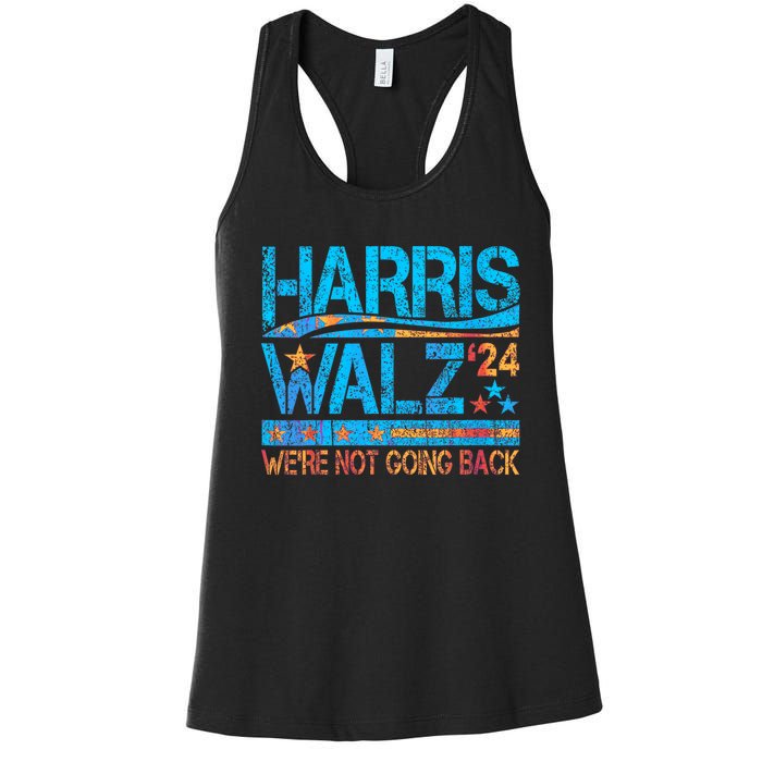 Harris Waltz 2024 Election Kamala Harris Tim Waltz 2024 Women's Racerback Tank