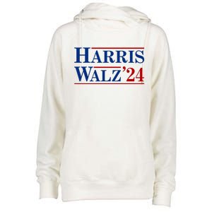 Harris Waltz 2024 Election Kamala Harris Tim Waltz Womens Funnel Neck Pullover Hood